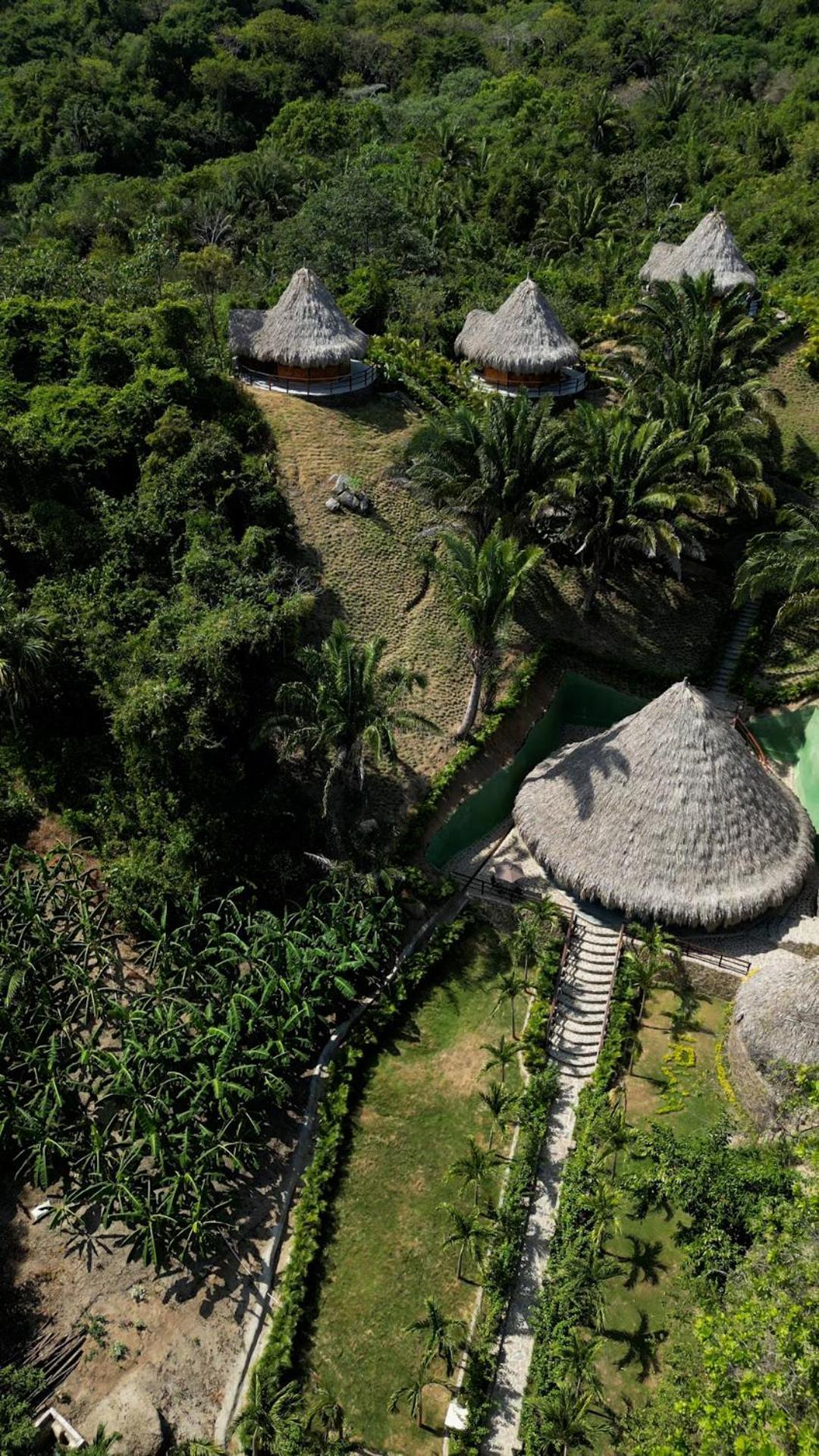 Zirwa Hotel Boutique - Dentro Del Parque Tayrona El Zaino Exteriör bild